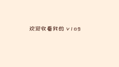 小新-vlog-开场
