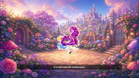 Alice Falls Down the Rabbit Hole