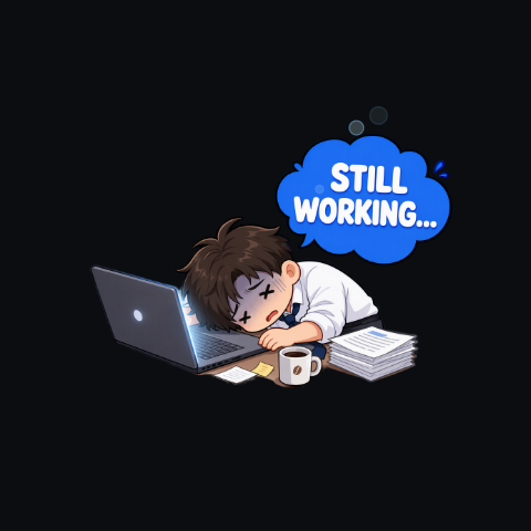 still working
